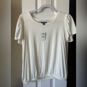 Express white versatile top
